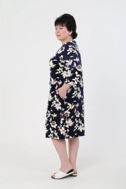 Халат женский, цвет белый