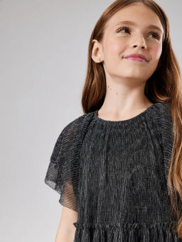 ACOOLA / Платье детское для девочек Lubava серебристый  фото 3