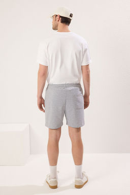 TRENDYOL MAN Lacivert-Gri Melanj 2li Regular/Normal Kesim Deri Etiketli Sort & Bermuda TMNSS25SR00041 - Trendyolmilla фото 4