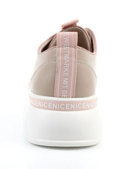 03-M27-24 BEIGE Полуботинки женские (натуральная кожа)