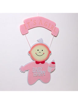 Украшение на гендер пати «Подвеска Baby Happy Girl», 32×32×52 см
