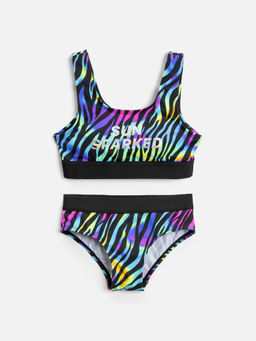 ACOOLA / Костюм купальный детский для девочек Nevada разноцветный