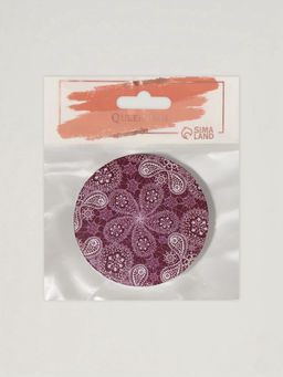 Цена за 3 шт. Зеркало складное «Кружево», d=7.5 см, рисунок МИКС