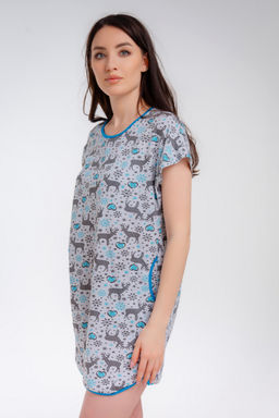 Туника женская Социал голубой - Амадэль фото 6