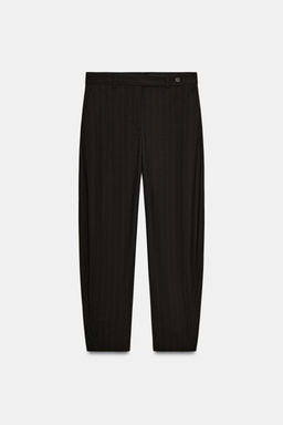 ZW COLLECTION PINSTRIPE TROUSERS - Zara фото 5