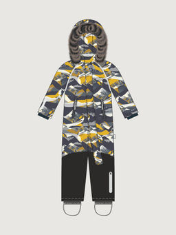 Комбинезон 8з0726 графит/черный