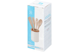 Набор кухонных принадлежностей 4 пр.с подставкой Айсберг волны - Elan gallery фото 8