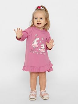 CRB wear/CSNG 63419-46-347 Платье для девочки,циклама/Ex.Cherubino