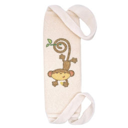 Мочалка детская длинная из хлопка с рисунком 16302 - Vival фото 5