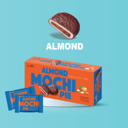 Моти в шоколаде с миндалем Samjin, Корея, 186 г Акция