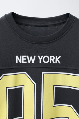 NUMBER PRINT T-SHIRT - Zara фото 3