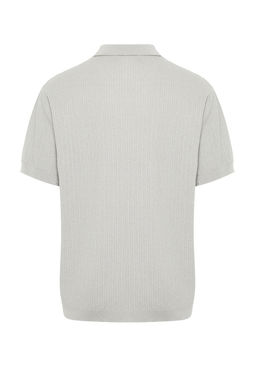 TRENDYOL MAN Tas Regular Fit Ajurlu Fermuarl? Triko Polo Yaka T-Shirt TMNSS24PO00001 - Trendyolmilla фото 8