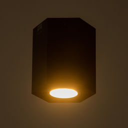 Светильник «Арти» GU10 черный 10×10×11.5 см