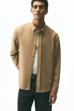 Camisa de sarga Relaxed Fit - H&m фото 2