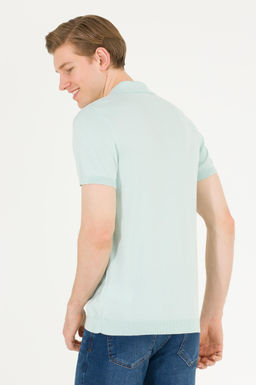 U. S. Polo Assn Мужской трикотажный свитер с воротником-поло - U.s. polo assn фото 5