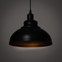 Светильник 1250/1BK E27 40 Вт черный 30×30×24-124 см