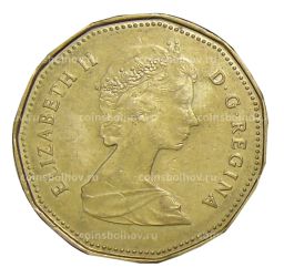 Монета 1 доллар 1989 года Канада