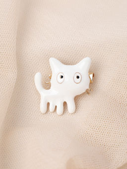 Брошь Кошка / 6490 /уп 12/микс