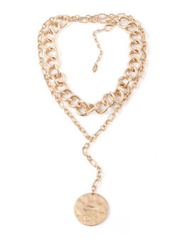 Ожерелье с подвеской в виде монеты - Модные истории фото 4