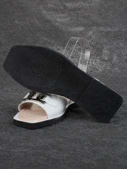 08-PED128-1 WHITE Босоножки женские (натуральная кожа) - No name фото 12