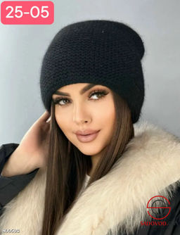 Шапка Ангора двойной без флиса - Bruno фото 5