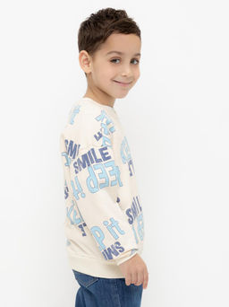 КР 302024/сливки джемпер (свитшот) для мал