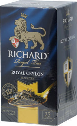 Richard. Royal Ceylon карт.упаковка, 25 пак.