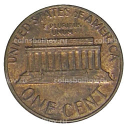 Монета 1 цент 1984 года D США