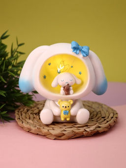 Копилка - ночник Plush friends, blue (14,5 см), пластик