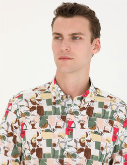 Haki Regular Fit Uzun Kollu G_mlek - Pierre cardin фото 2