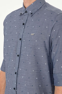 Erkek A__k Lacivert Uzun Kollu G_mlek Sepette S_rpriz _ndirim - U.s. polo assn фото 7