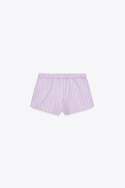 MINI SHORTS WITH TURN-UP WAIST - Zara фото 4