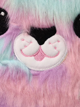 Блокнот плюшевый "Rainbow lama", 21,5х15 см, плотность 80 гр.