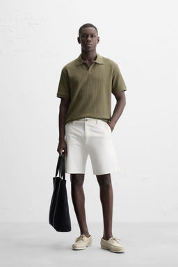 CHINO REGULAR FIT BERMUDA SHORTS