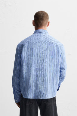 CONTRAST STRIPED SHIRT - Zara фото 3