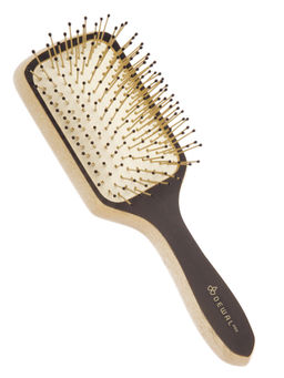 Dewal Щетка массажная для волос мини-прямоугольная / Blackwood BRB200, дерево, нейлон, 18 см Dewal Щетка массажная для волос мини-прямоугольная / Blackwood BRB200, дерево, нейлон, 18 см