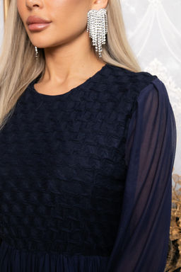 Платье Игра теней (синее) П14860-3М - Lt collection фото 6