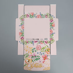 Цена за 2 шт. Коробка подарочная складная, упаковка, 8 марта, 20?18?5 см