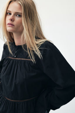 Blusa bordada de algod?n - H&m фото 7