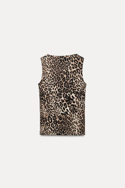 WIDE STRAP POLYAMIDE VEST TOP - Zara фото 22