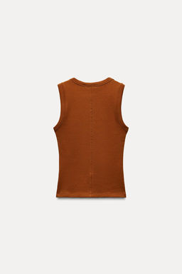 RIBBED TOP - Zara фото 19