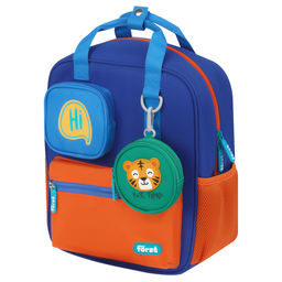 Рюкзак F?rst F-Kids "Hi, Tiger!" (FT-KB-022401) 30,5*25,5*12,5см, 1 отделение, 5 карманов, эргономичная спинка