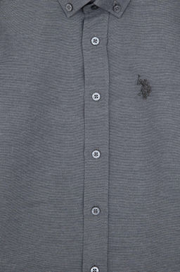 Erkek _ocuk Antrasit Uzun Kollu Basic G_mlek - U.s. polo assn фото 3