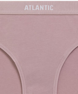 ATLANTIC 3CLP-012 Трусы спорт Sport - набор 3 шт. бежевый + розовый + зеленый  фото 5