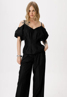 Блуза Pirs 6418 чёрный