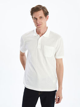 Polo Yaka Merserize G?r?n?ml? Erkek Ti??rt
