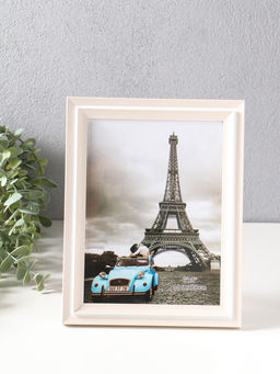 Фоторамка пластик 15х20 см "Остин" бело-бежевый 23,5х18,5х1,5 см