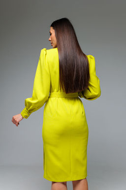 Платье Lars Style 847/2 лимонный