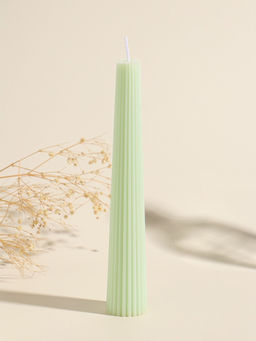 Набор свечей, 3.5х23 см, 2 шт "Башня" светло-зелёный 4х9,5х25 см