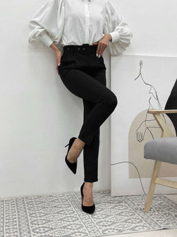 Брюки Стоун one (черный) - Nadi bordo фото 3